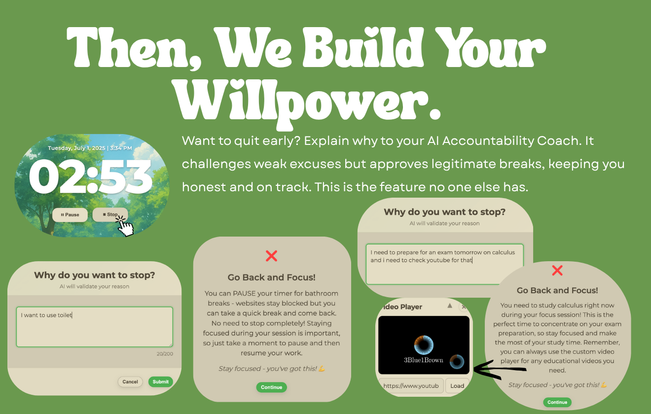 GetLockedIn - Productivity dashboard gallery image