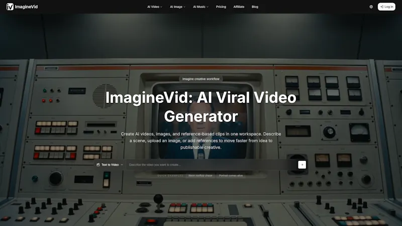 ImagineVid AI  screenshot 1