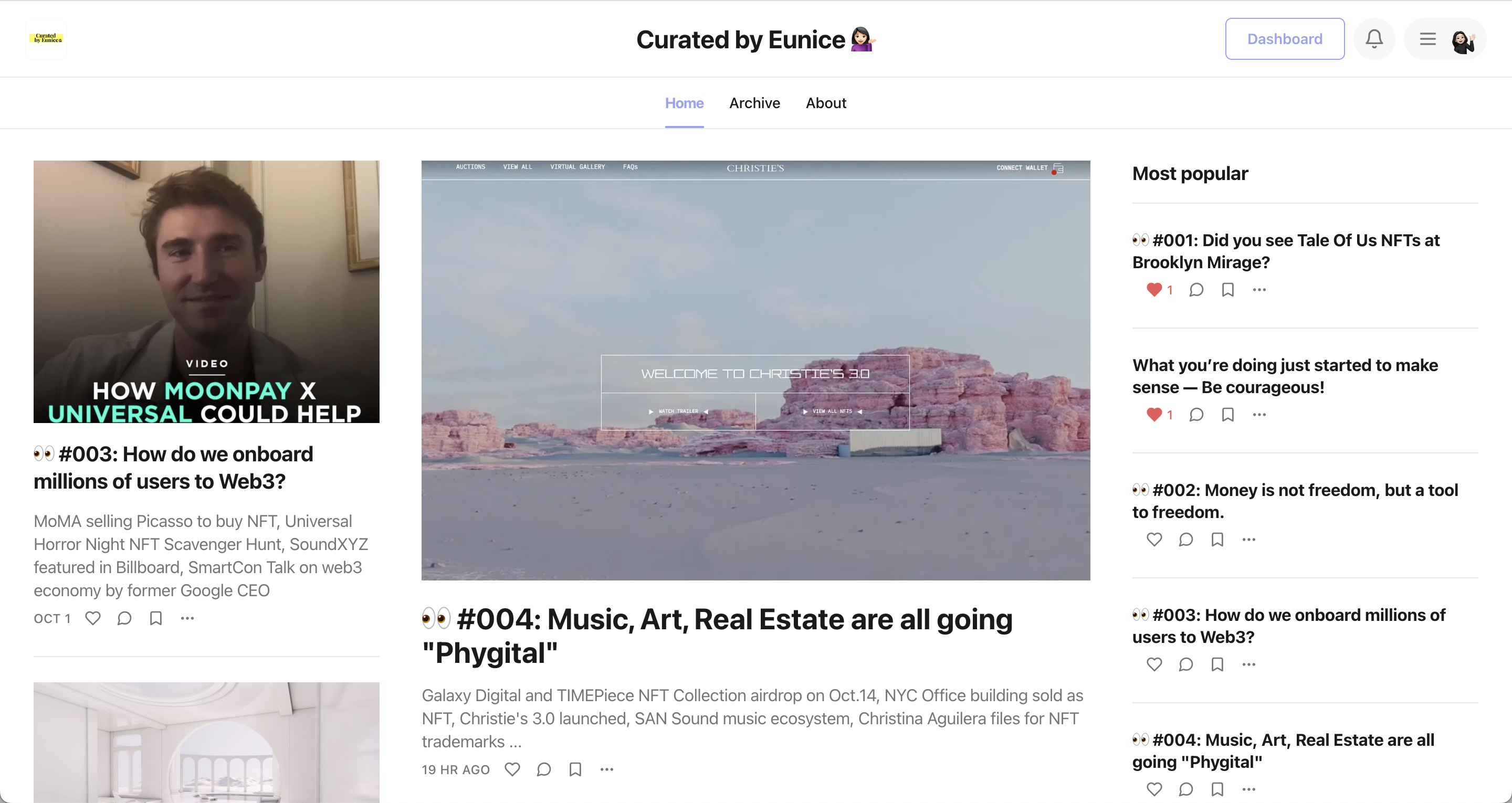 ดูแลโดย Eunice |จดหมายข่าว Web3 media 4