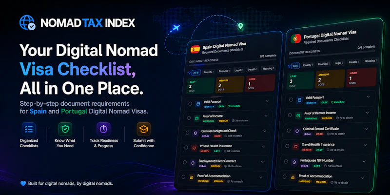 NomadTaxIndex screenshot 1