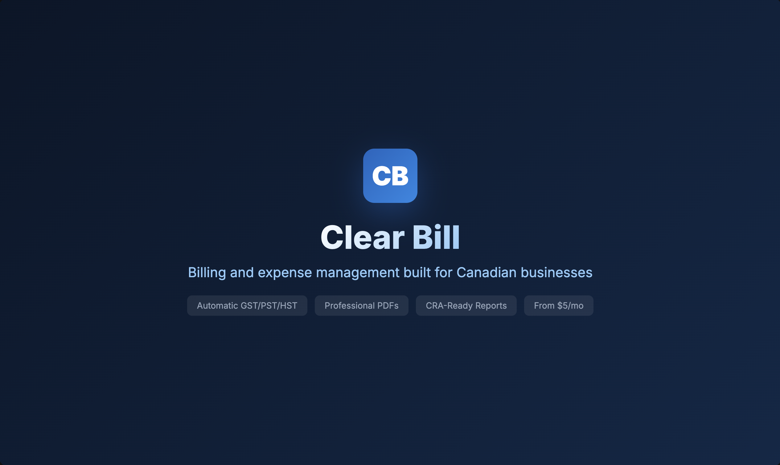 Clear Bill