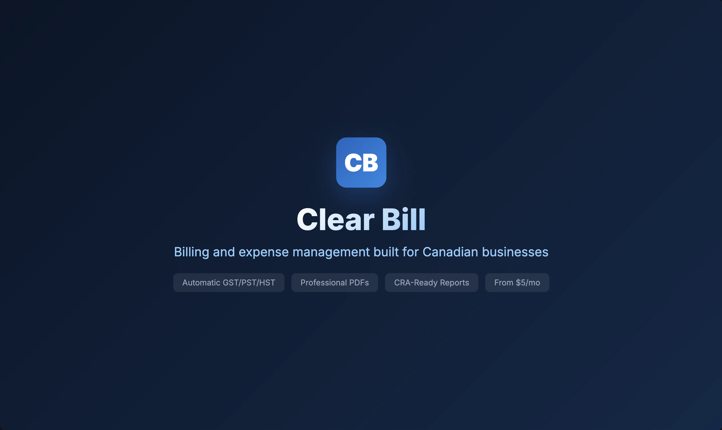 Clear Bill