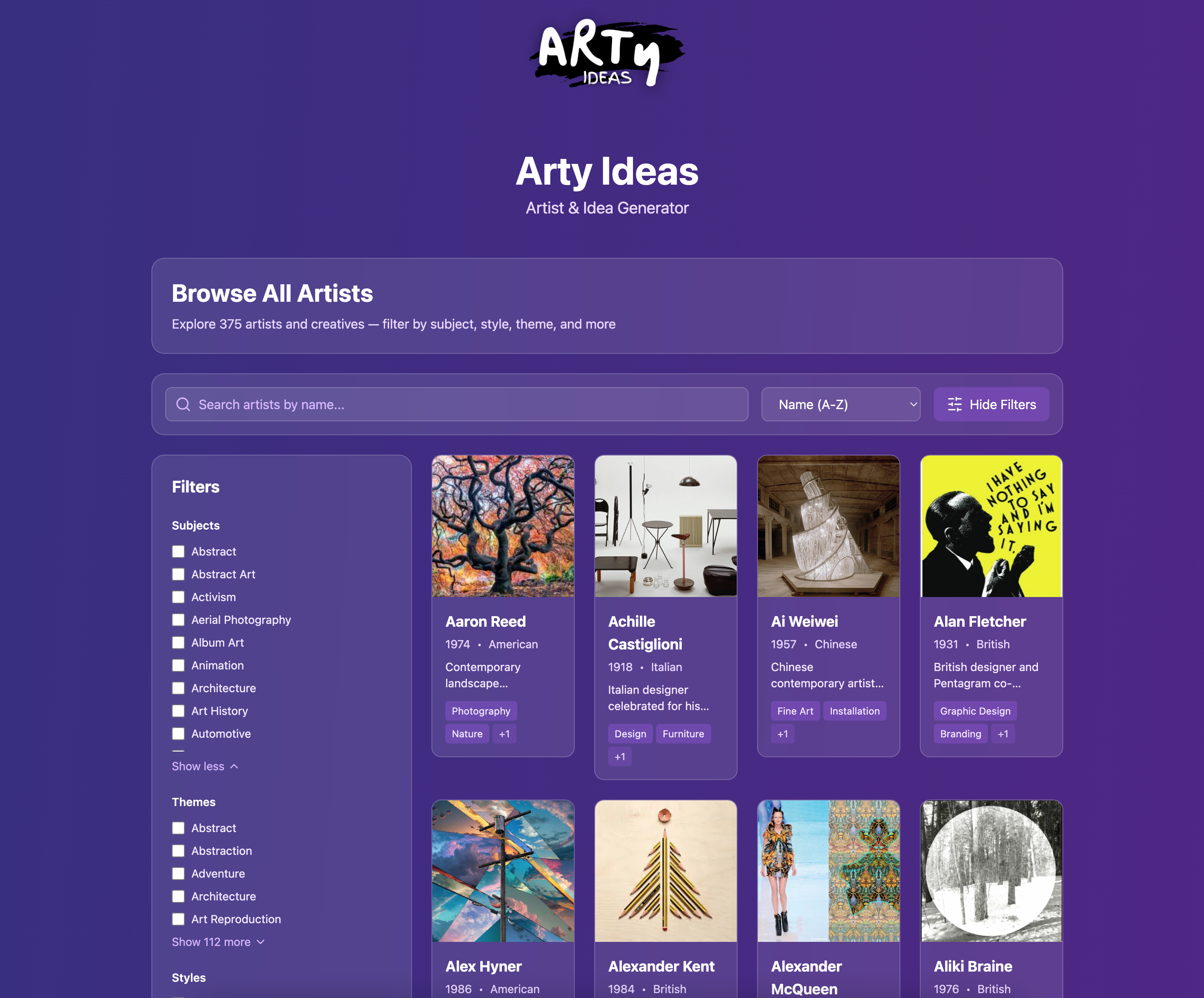 Arty Ideas gallery image