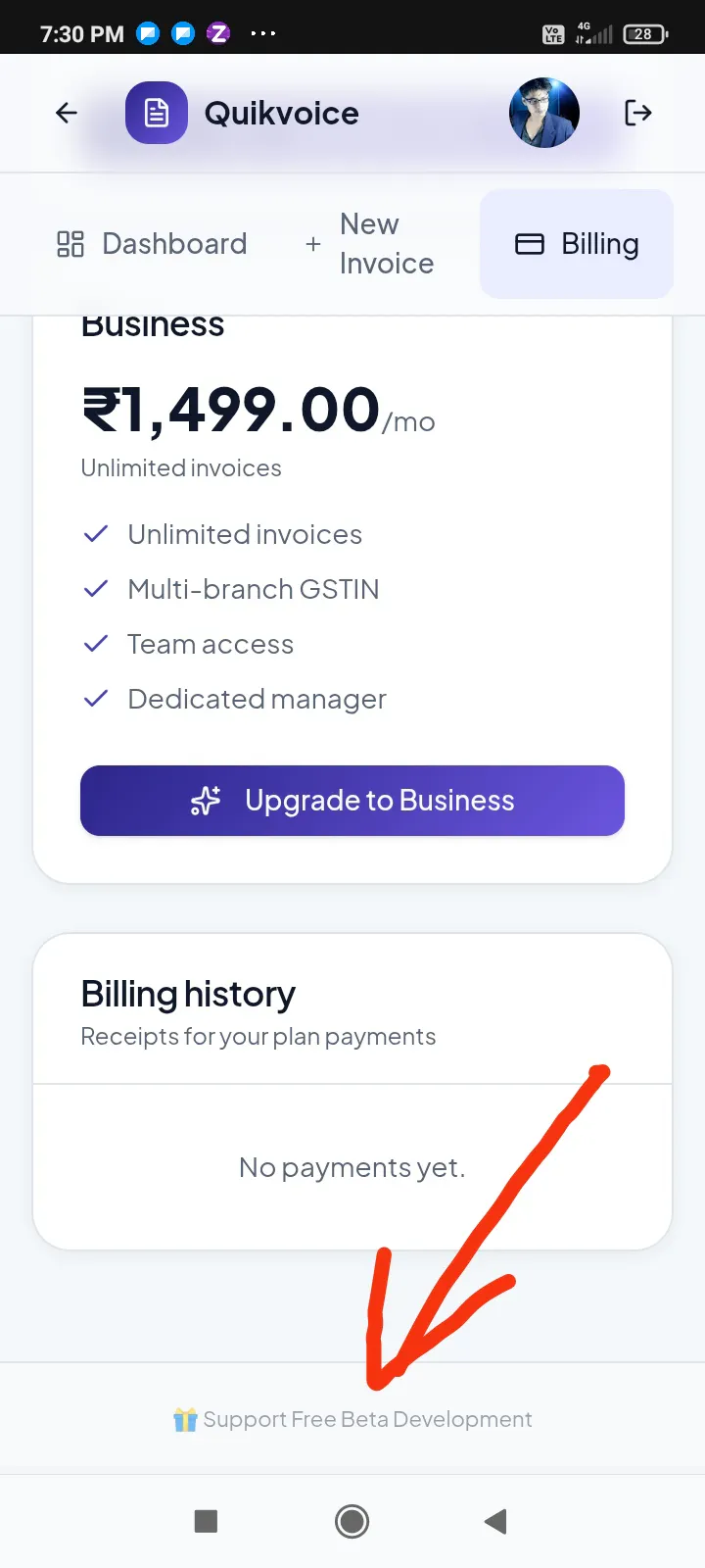 QuikVoice - AI GST Invoicing gallery image