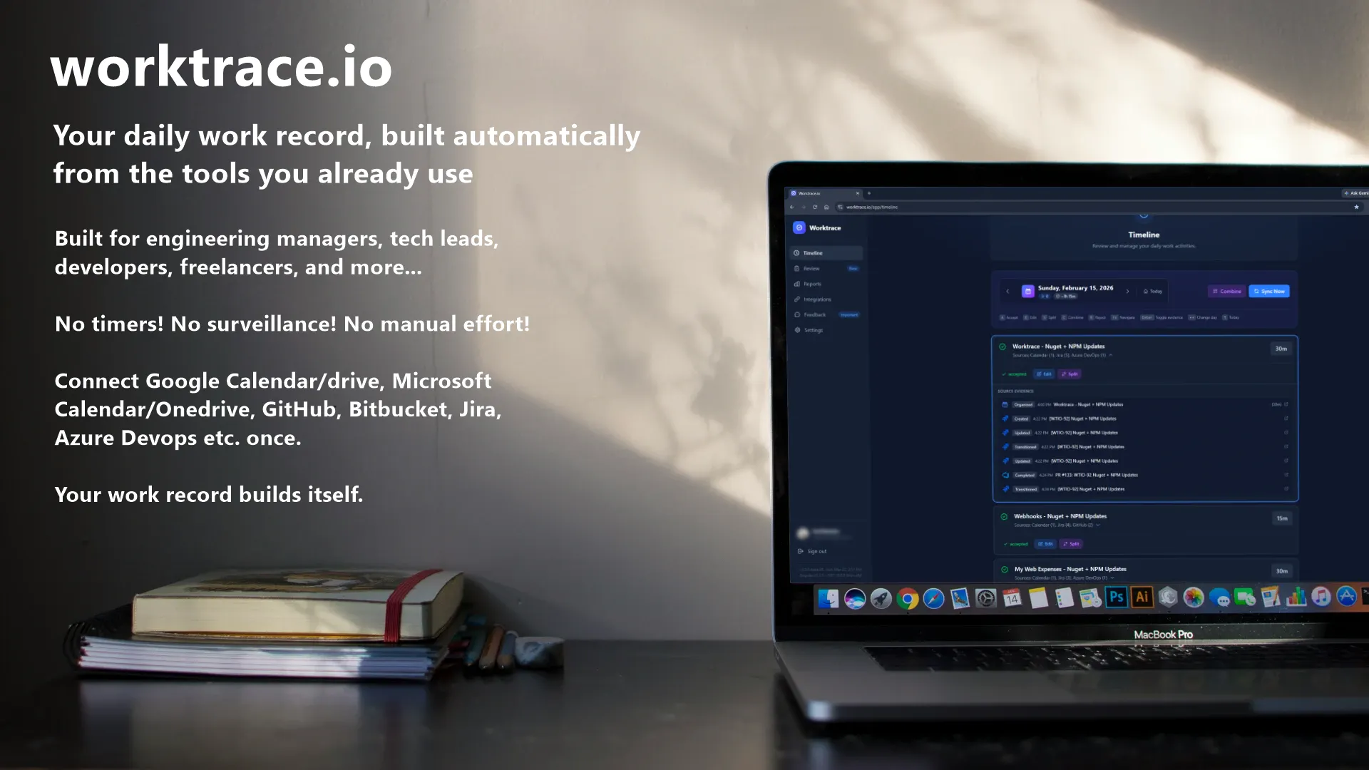 Worktrace.io 项目横幅