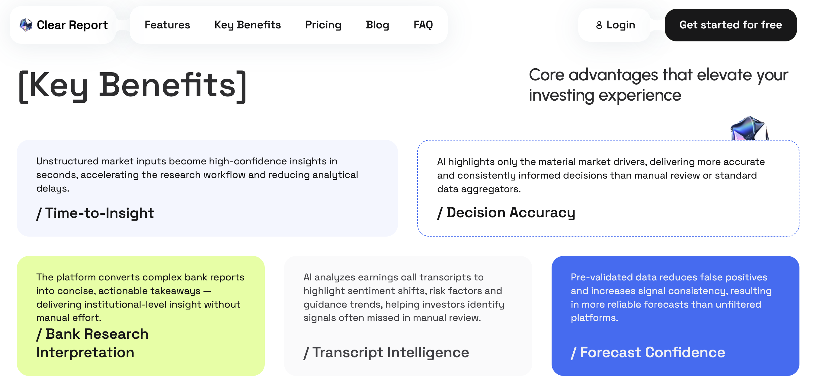 Clear Report gallery image