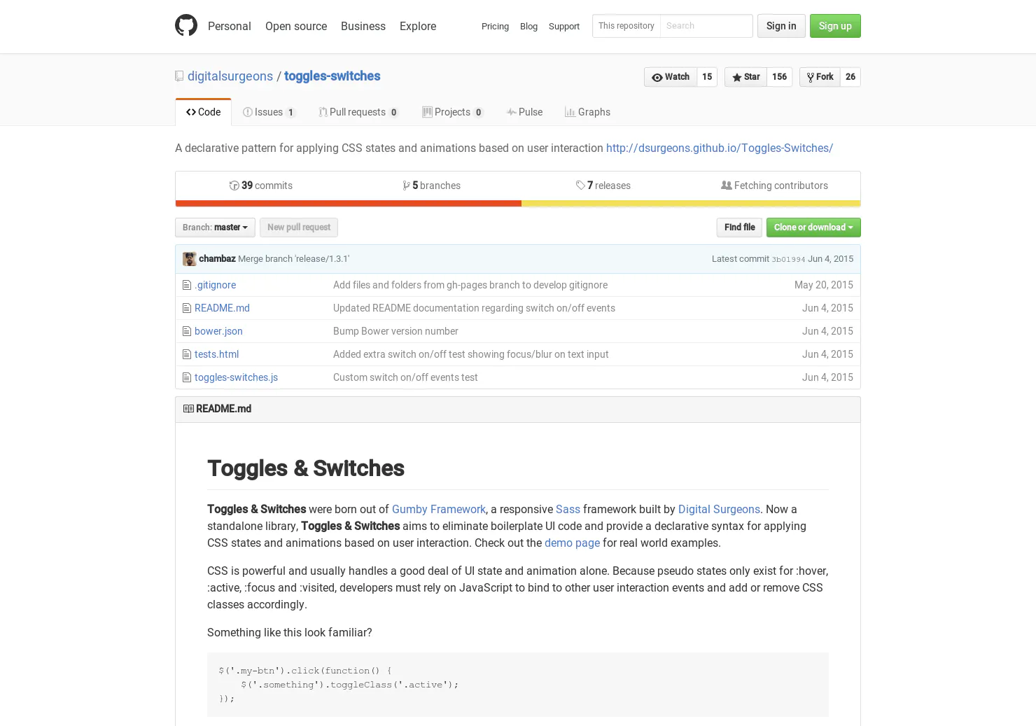 Toggles & Switches