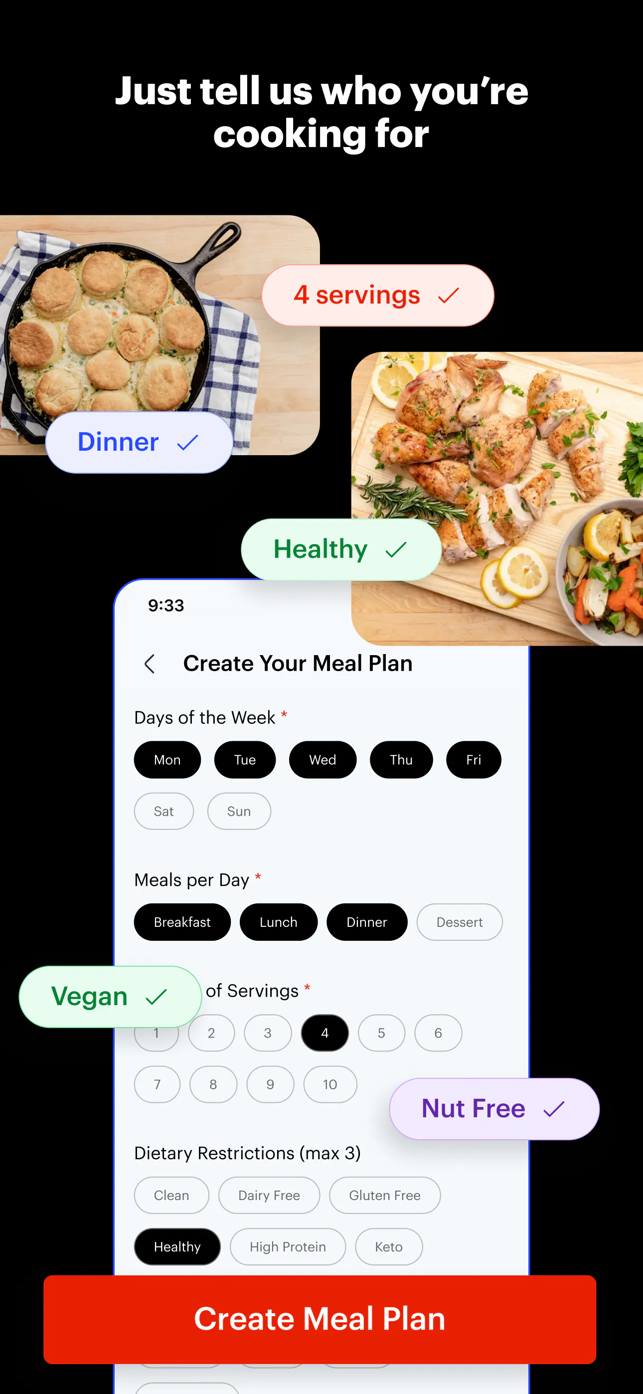 Tastemade’s Personalized Meal Planner gallery image