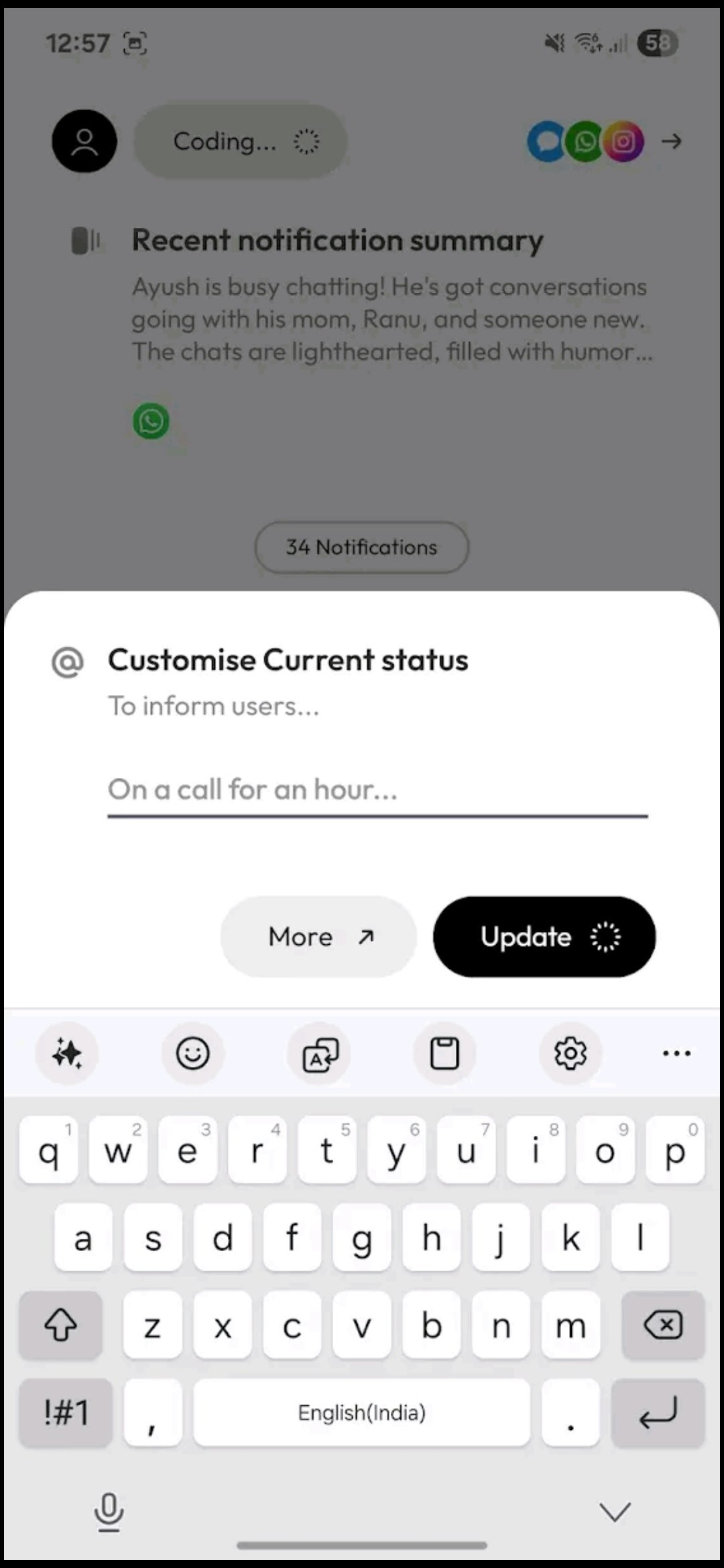 Média Bonjour - plus de non-lues! - Smart répond qui fonctionnent partout où vous obtenez des notifications. 3