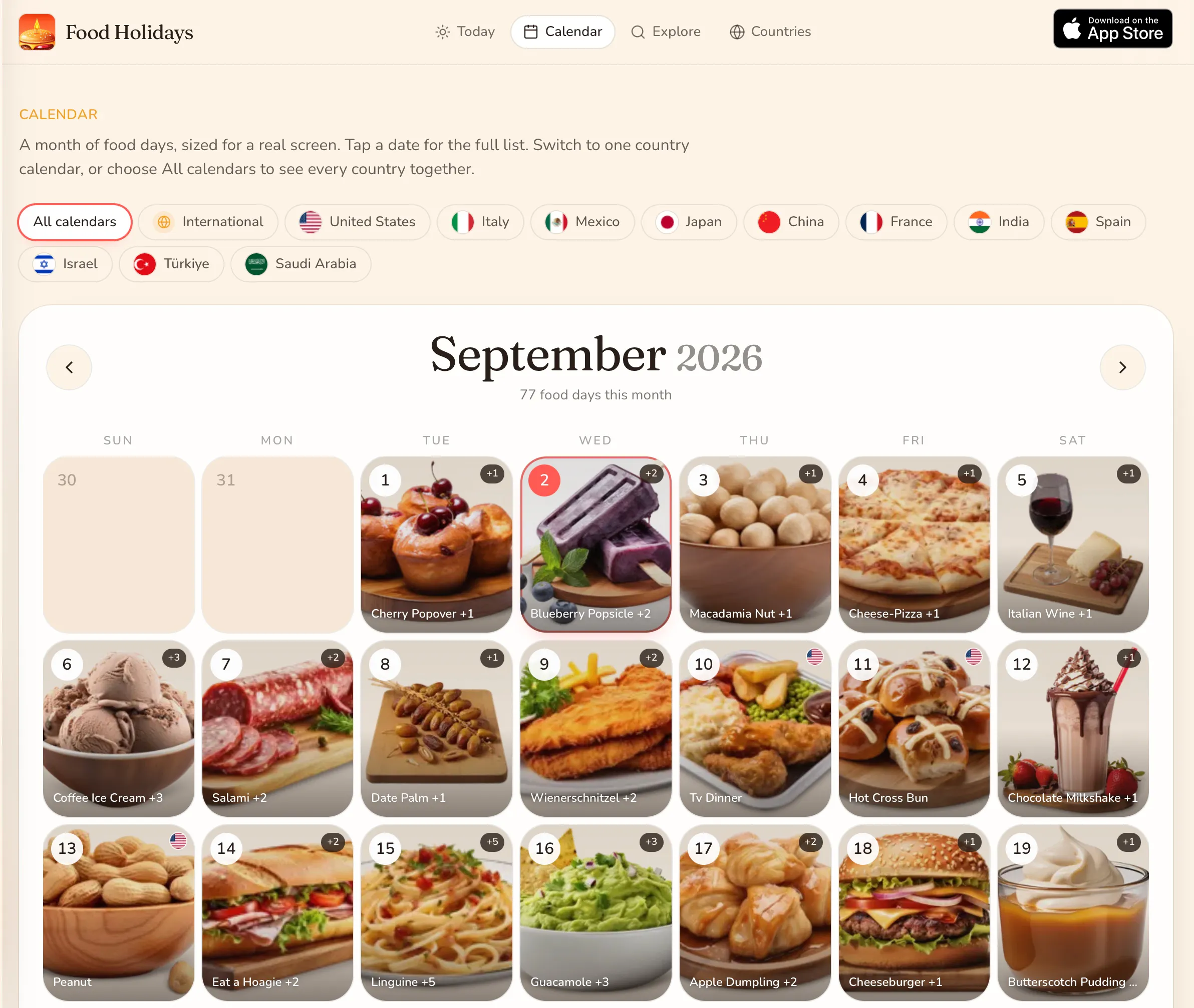 Food Holidays gallery image