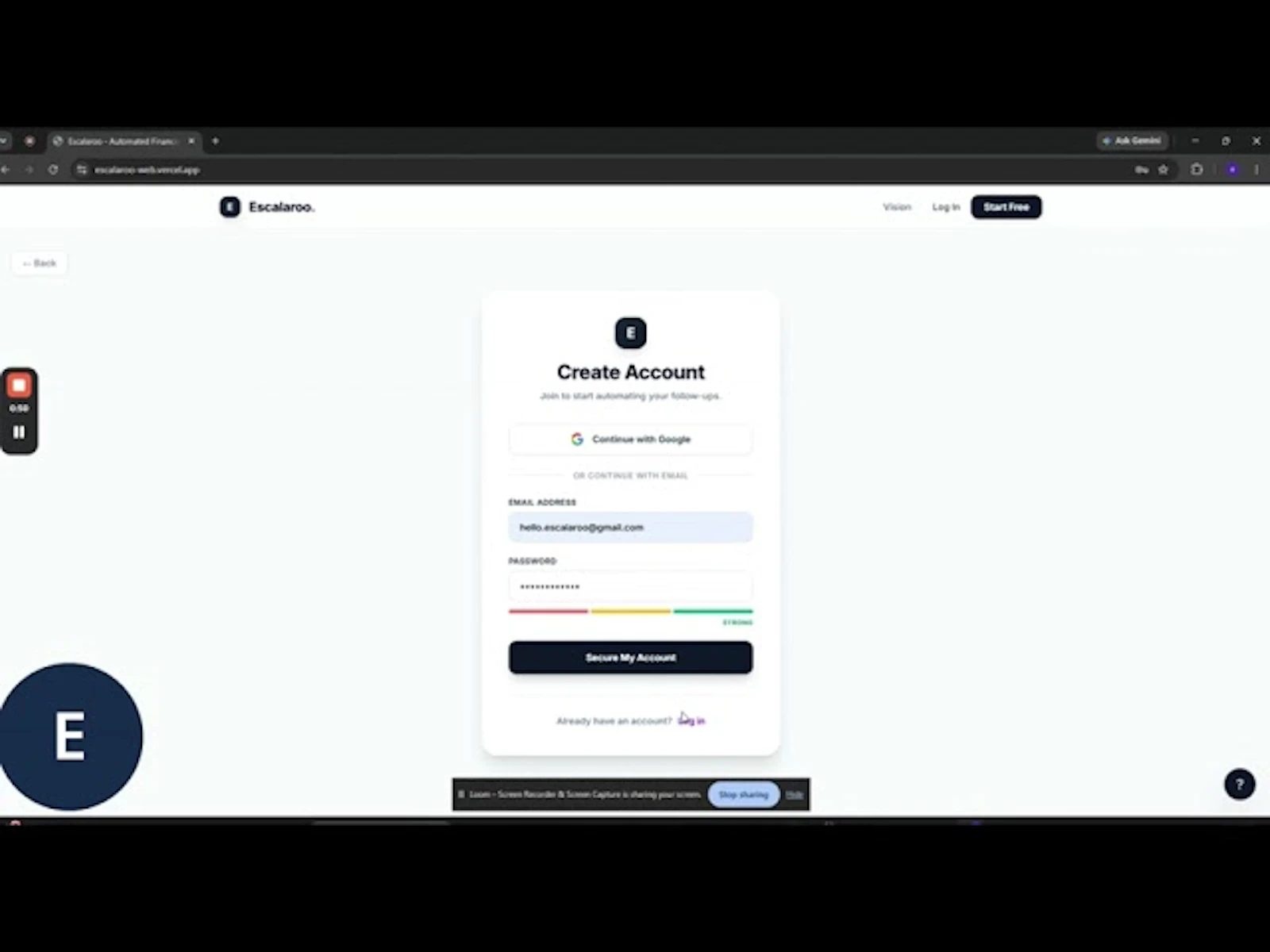 Escalaroo screenshot 1 (video preview)