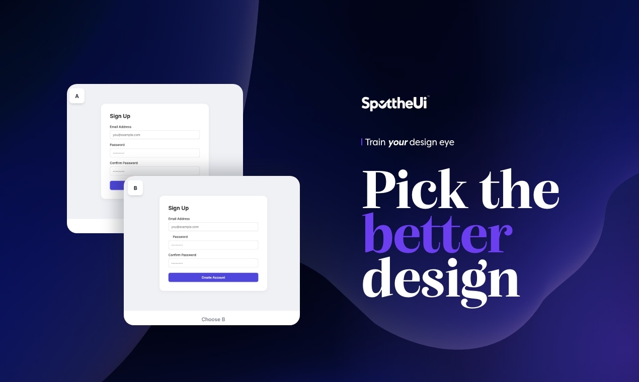 SpotTheUI gallery image