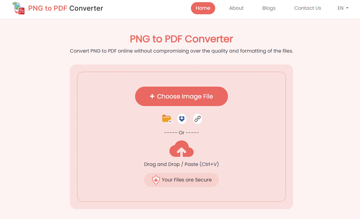 PNG에서 PDF - 이 온라인 PNG에서 PDF 변환기로 PNG를 쉽게 PNG로 변환 미디어 1