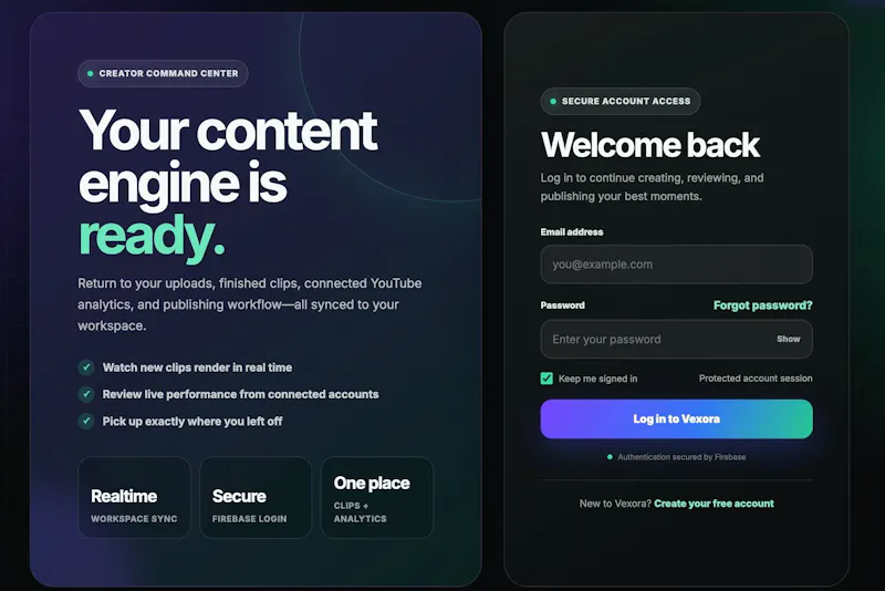 Vexora Ai Clipping Website  screenshot 3