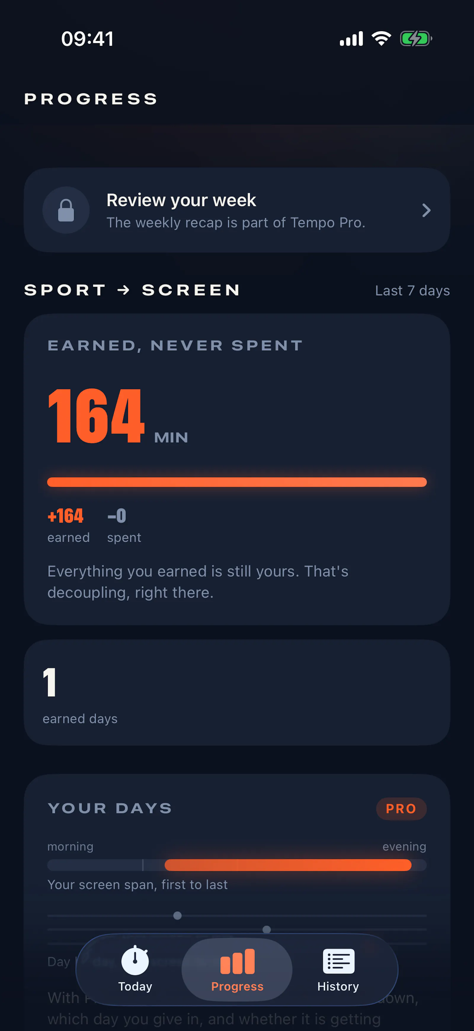 Tempo screenshot 2