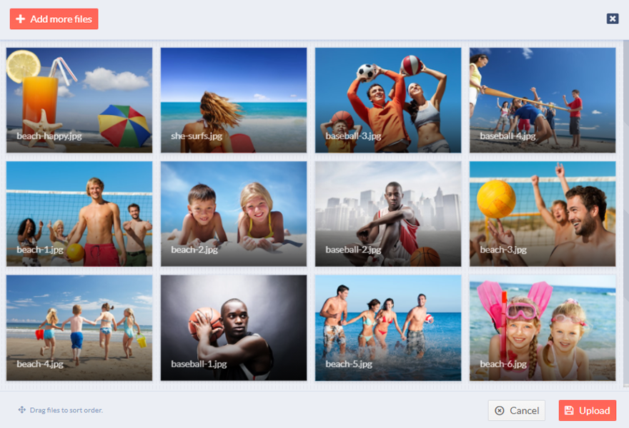 File Picker Cloud Uploader Widget API gallery image