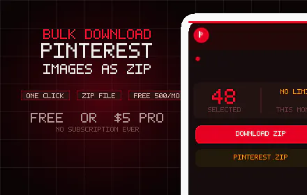 Download entire Pinterest — free 项目横幅