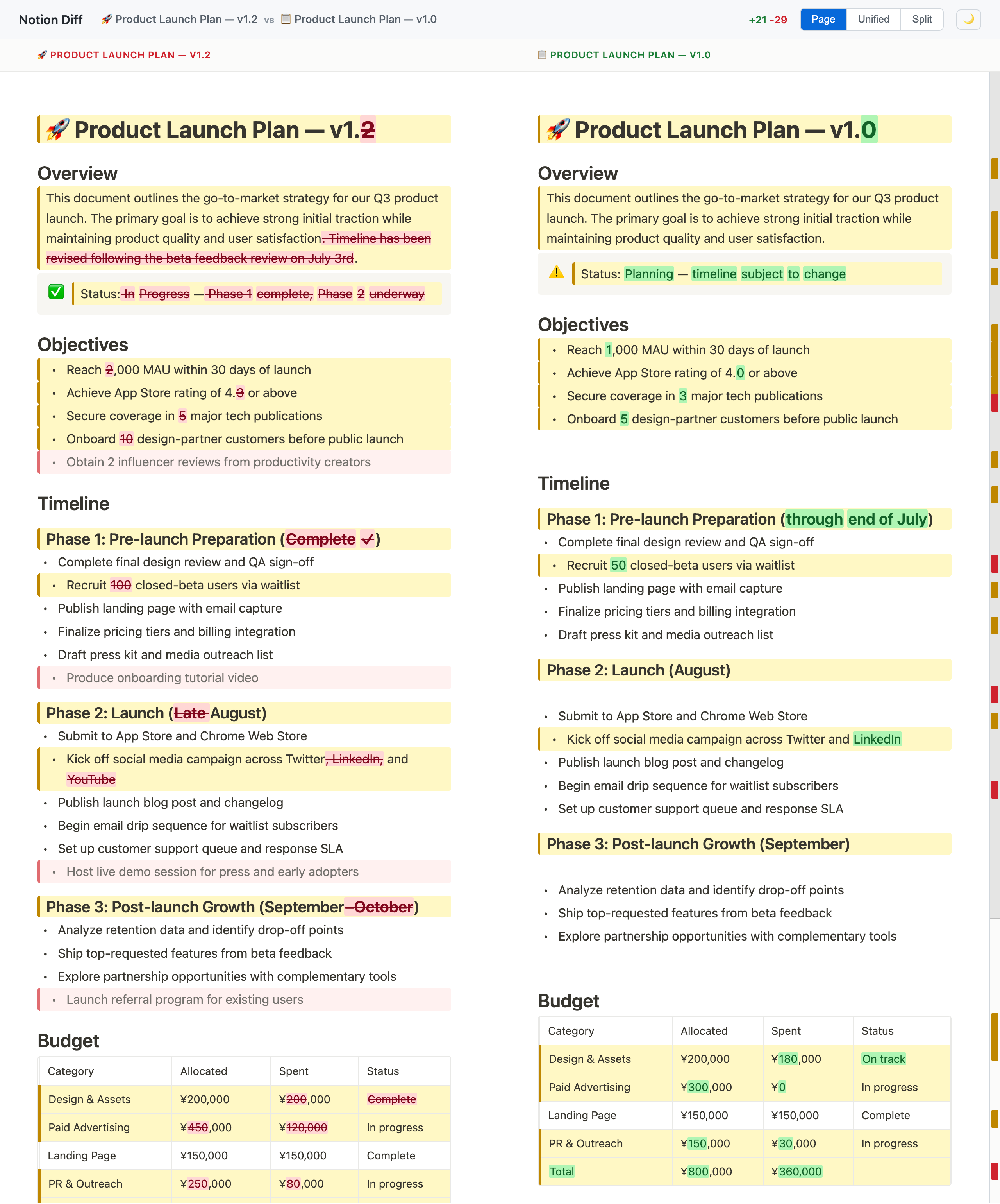 Notion Diff gallery image