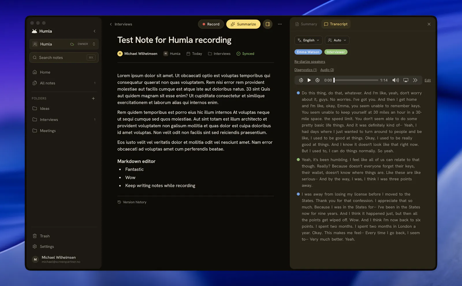 Humla screenshot 3
