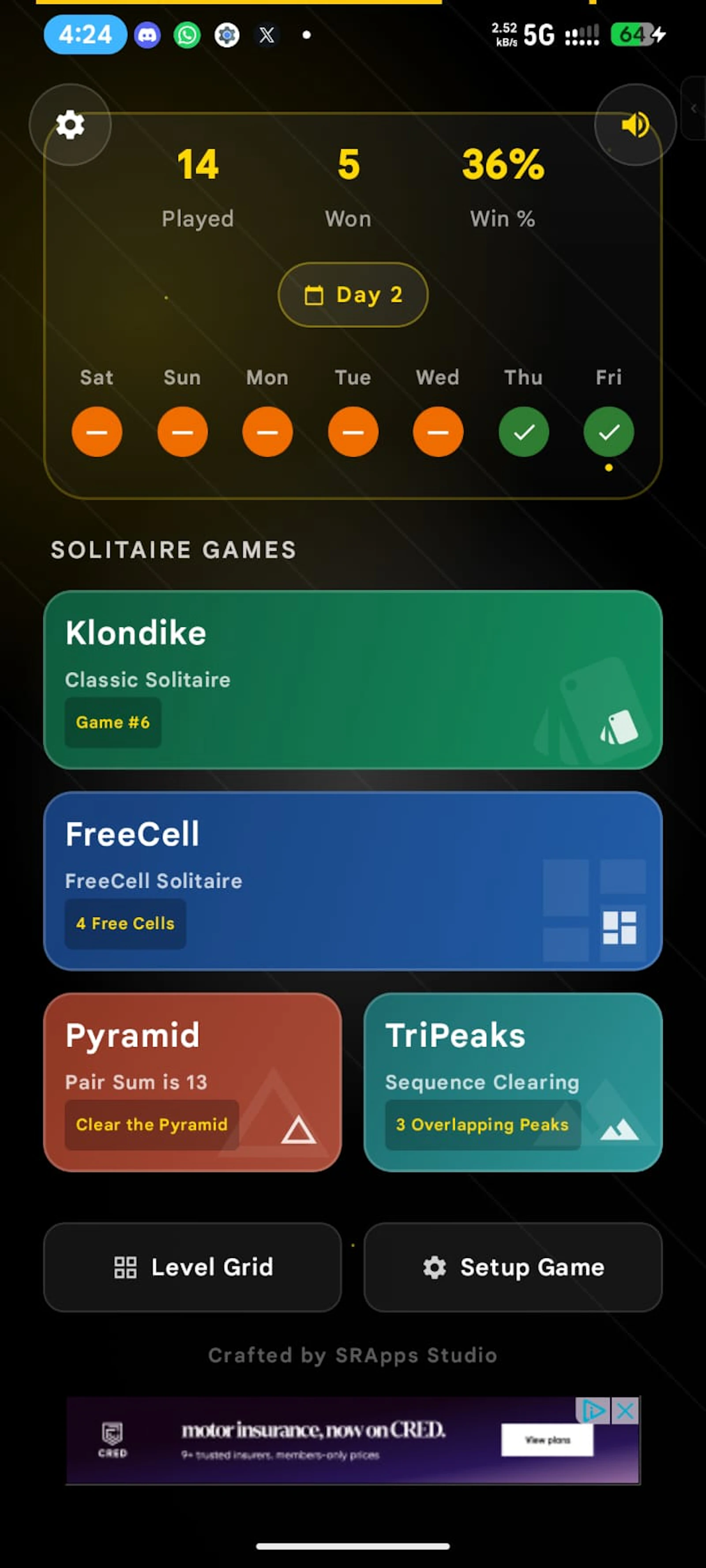 Solitaire - Classic Card Game screenshot 6