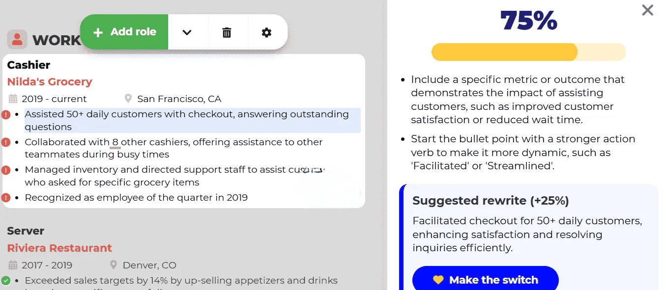BeamJobs | AI Resume Builder gallery image