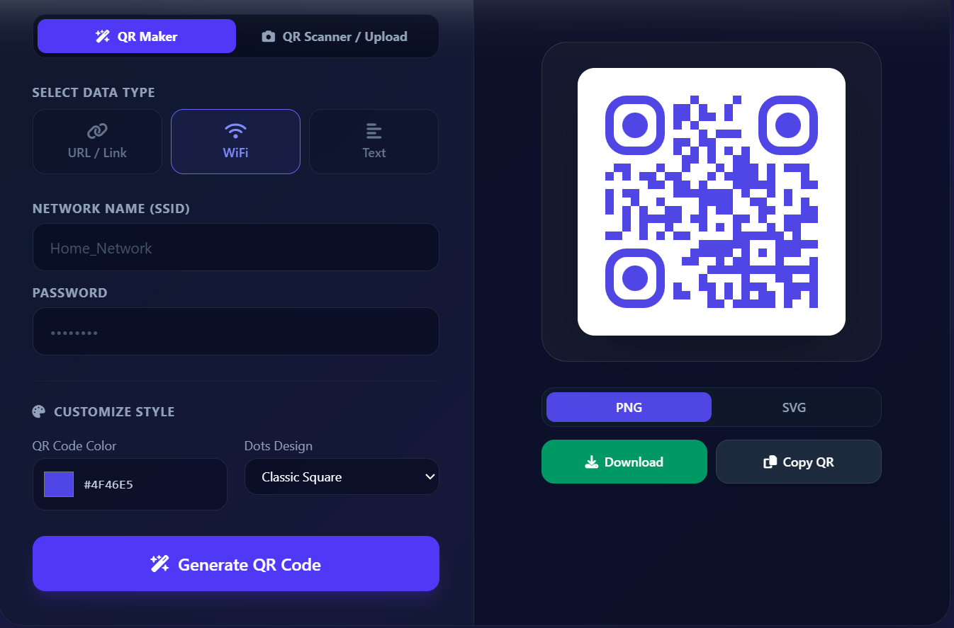 Premium QR Code Studio gallery image