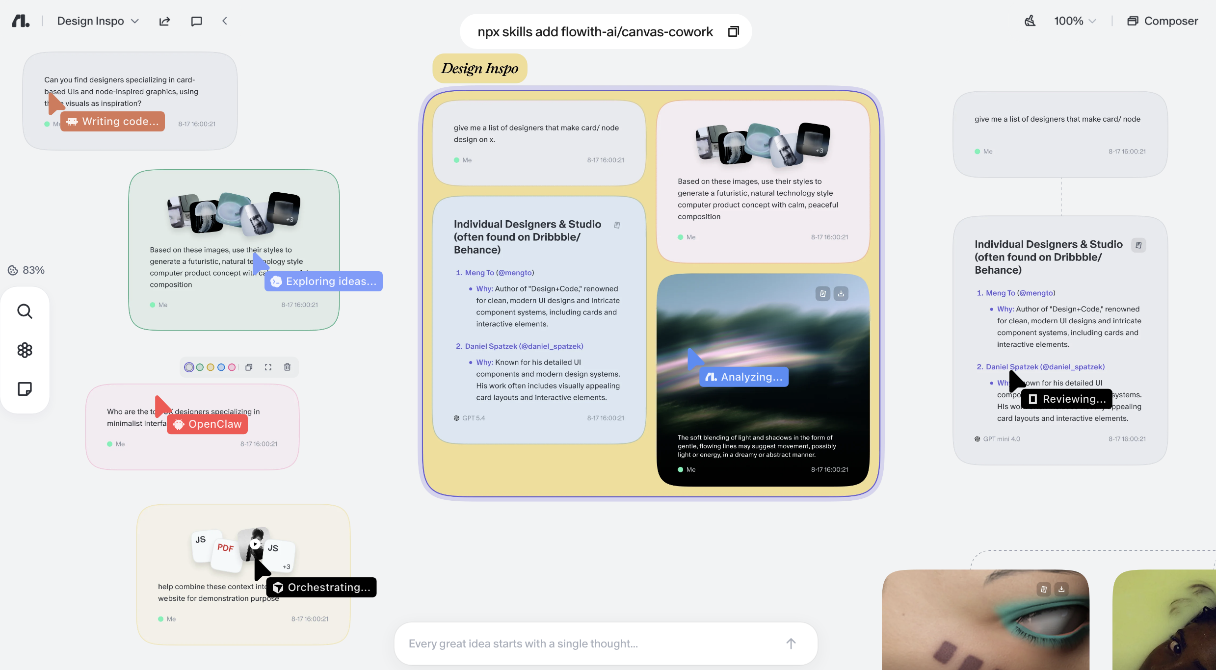 Flowith Canvas gallery image