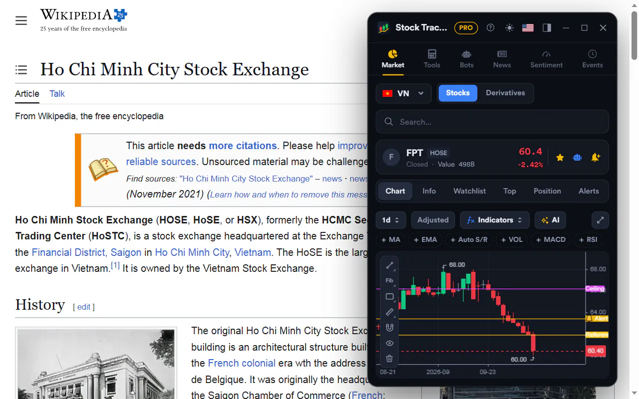 Stock Tracking Widget gallery image