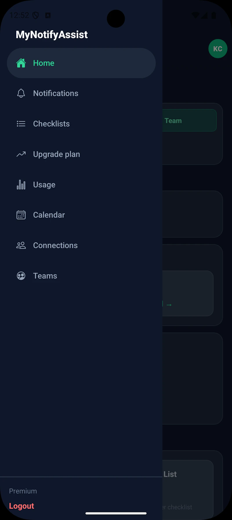 MyNotifyAssist screenshot 2