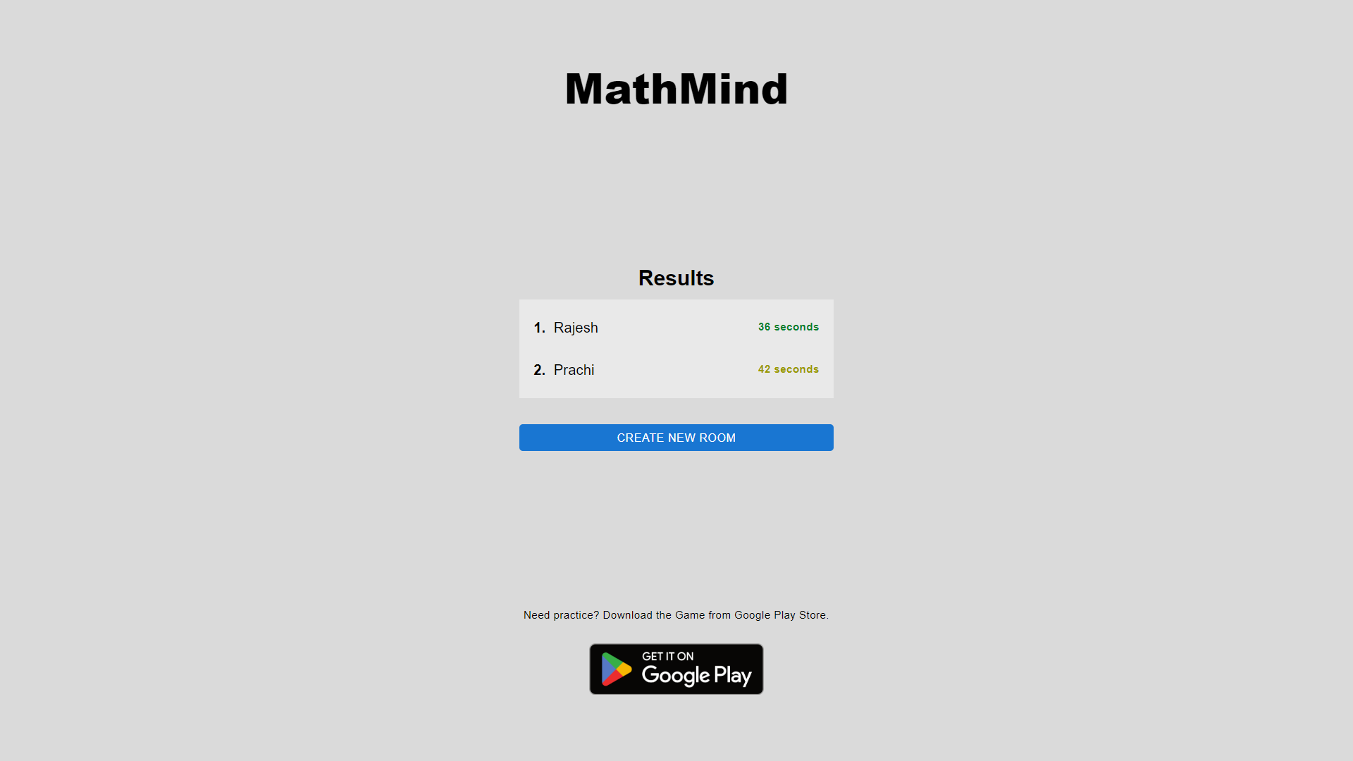 Math Mind Online Multiplayer Game gallery image