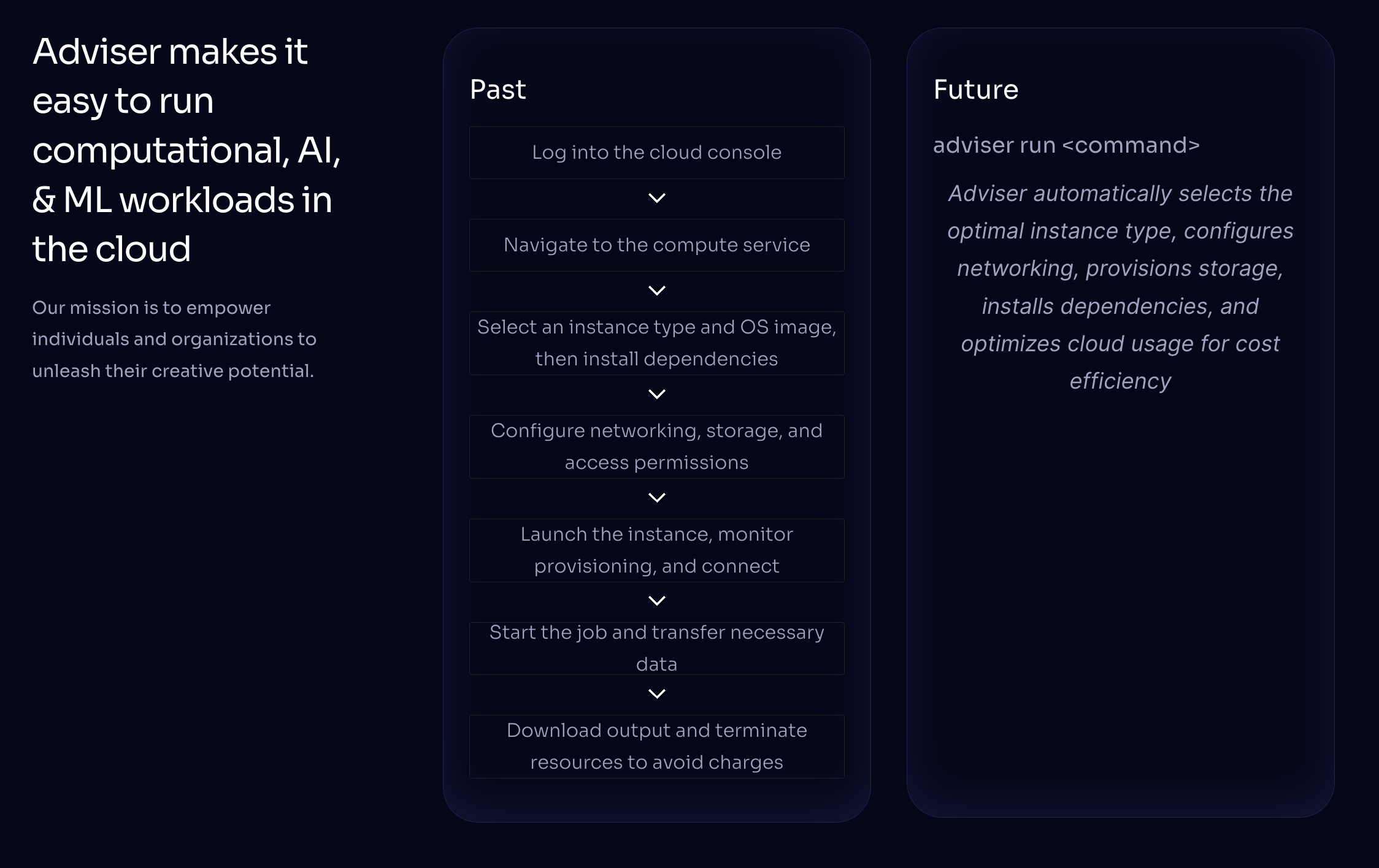 Adviser: Run Cloud Jobs with One Command gallery image