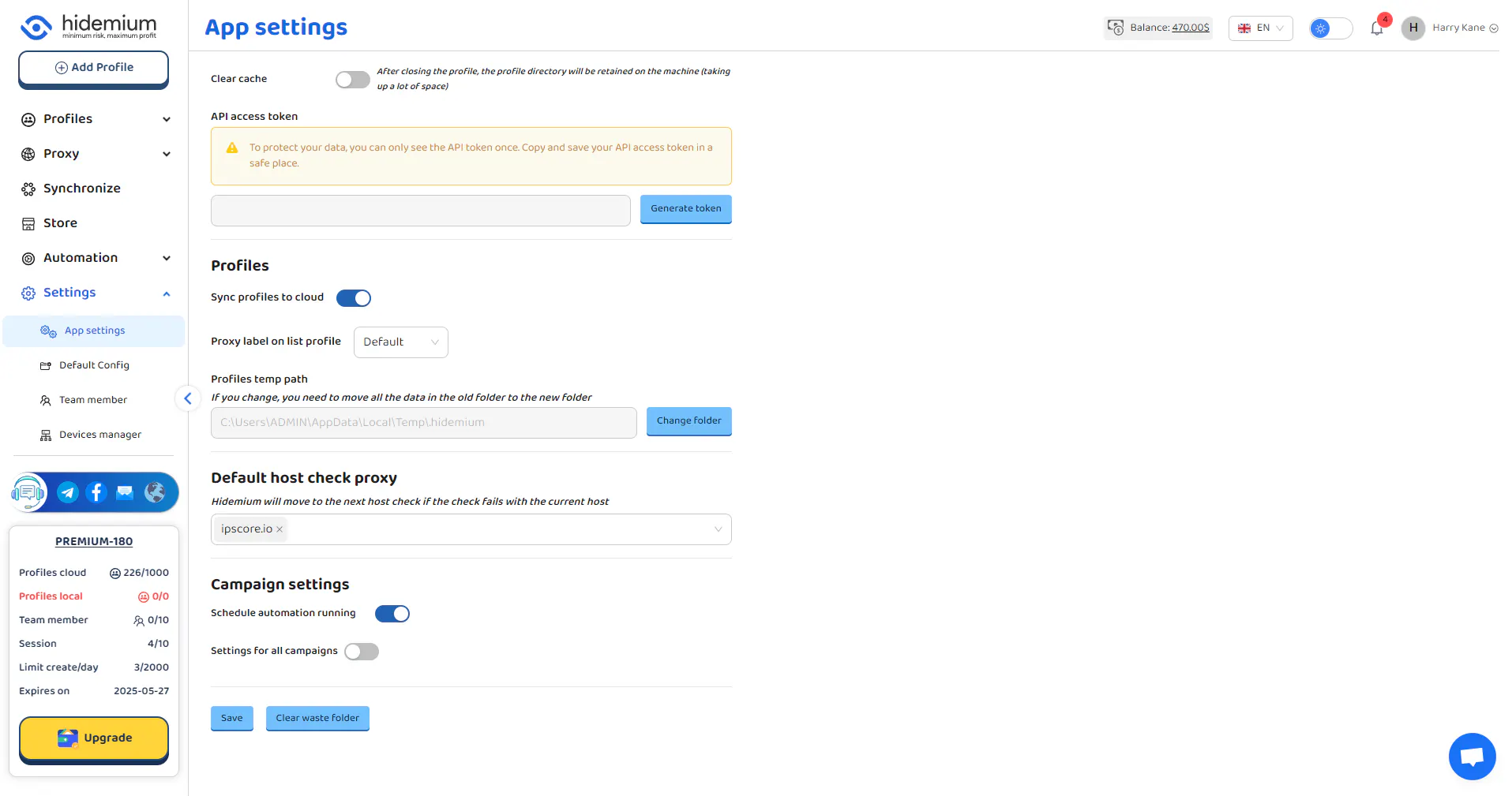 Hidemium Antidetect Browser gallery image
