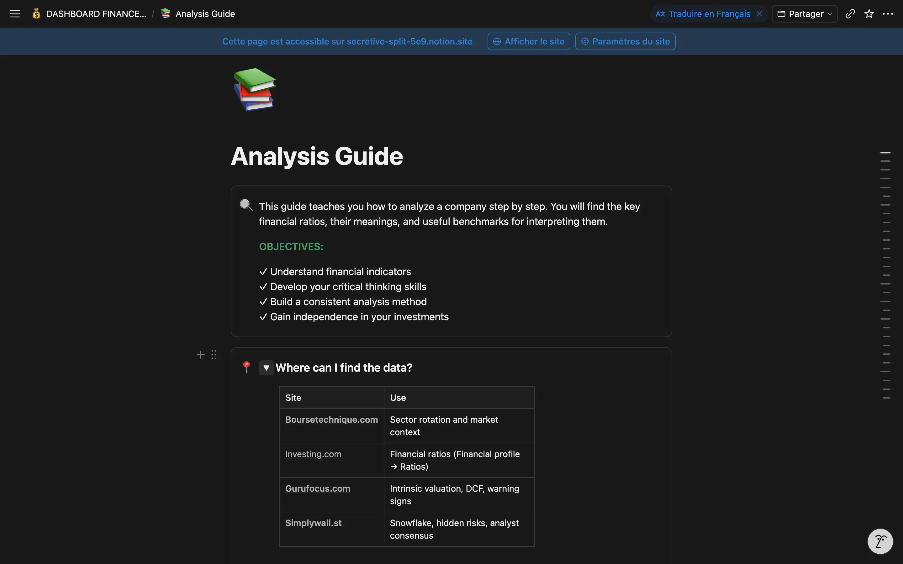 Investment Dashboard gallery image