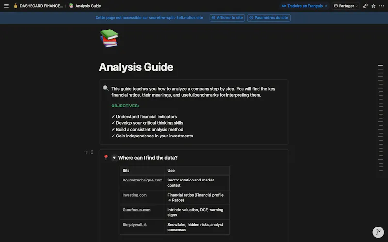 Investment Dashboard screenshot 3