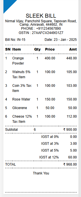 Sleek Bill gallery image