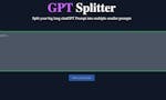 GPT Splitter image