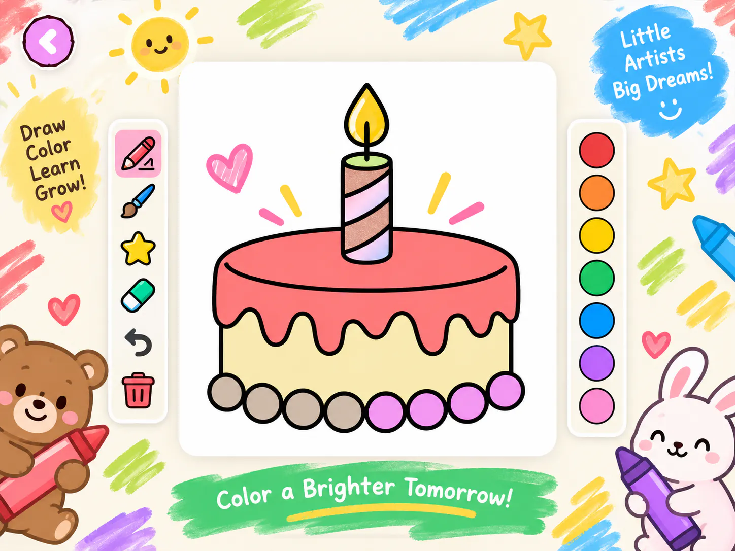 Toddler Coloring Games gallery image