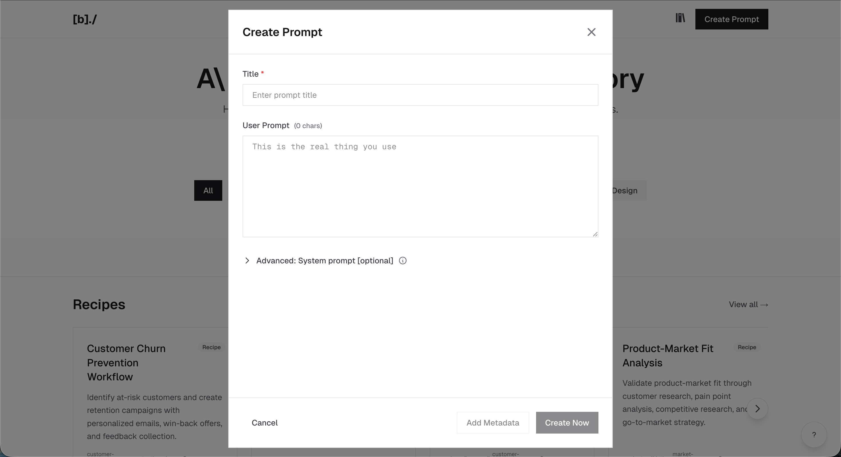 Bundl AI Prompt & Workflow Directory gallery image