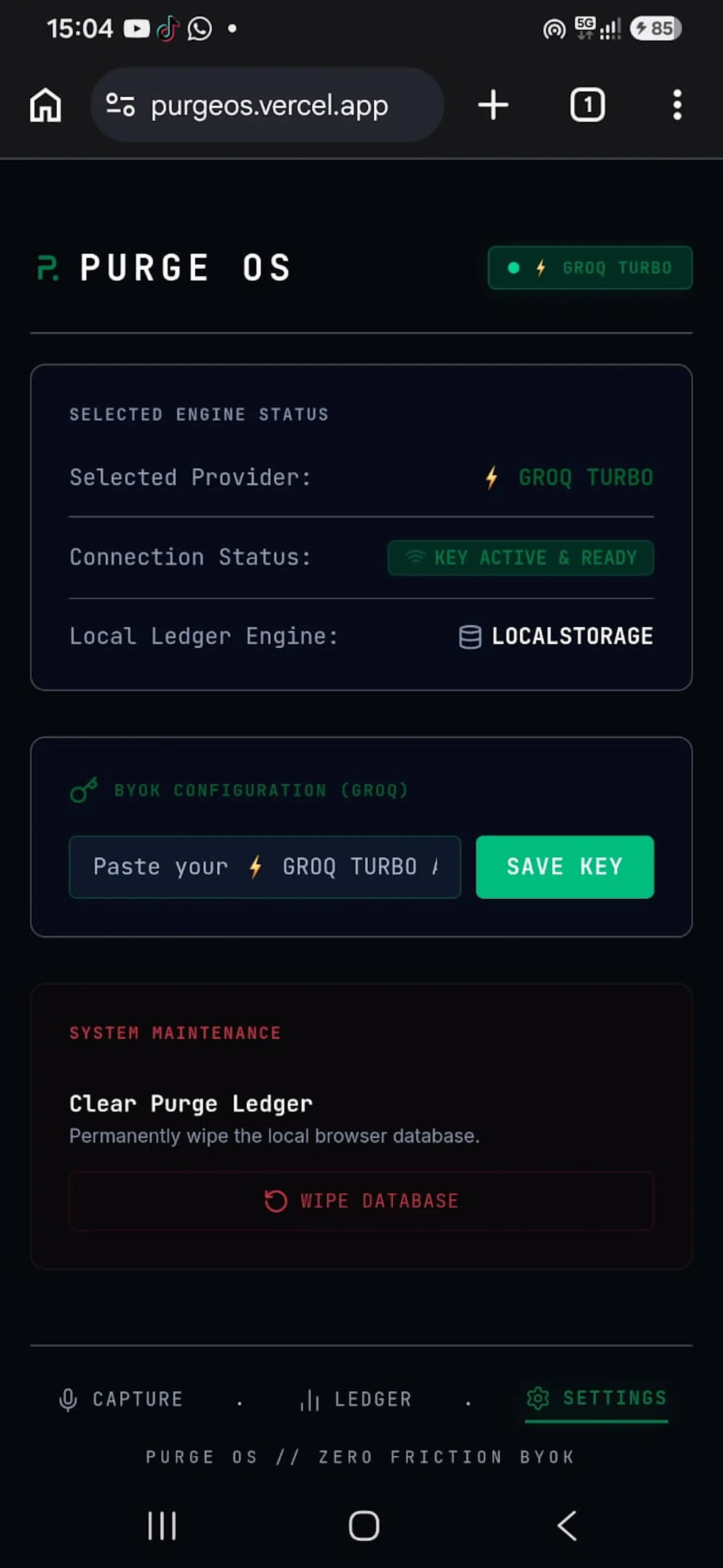 PURGE OS screenshot 4
