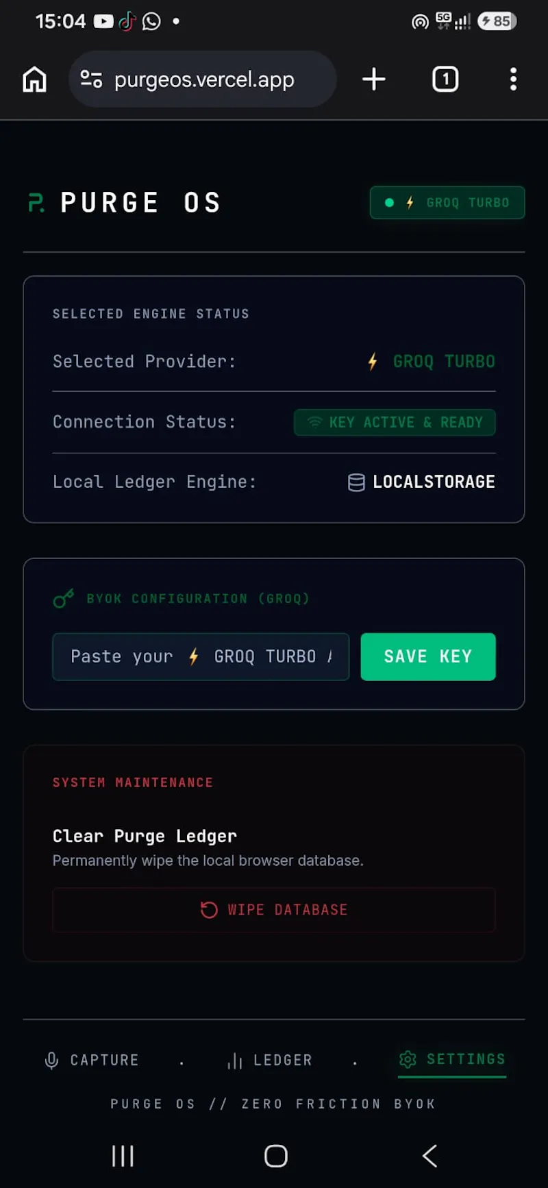 PURGE OS screenshot 4