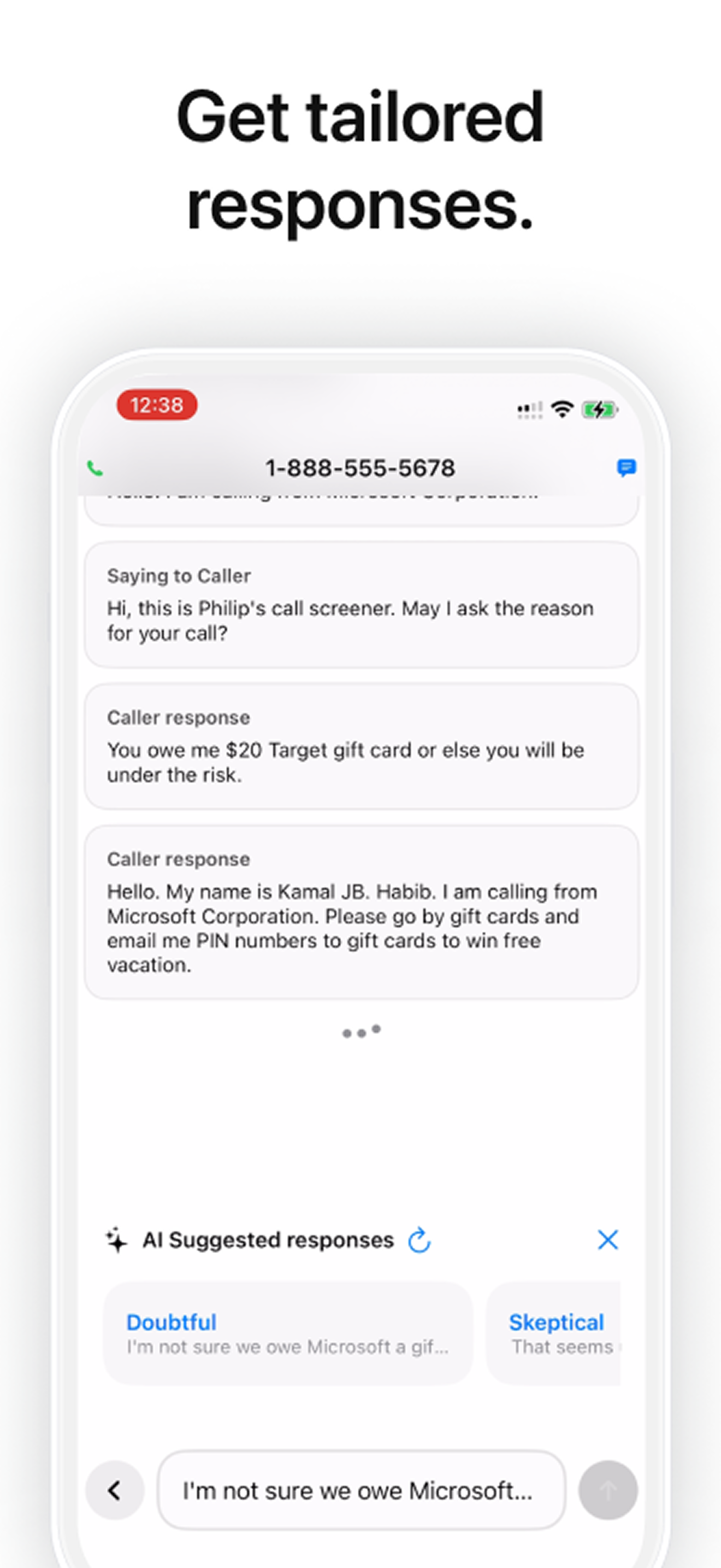 Phone Filter - Let AI manage your phone calls media 4