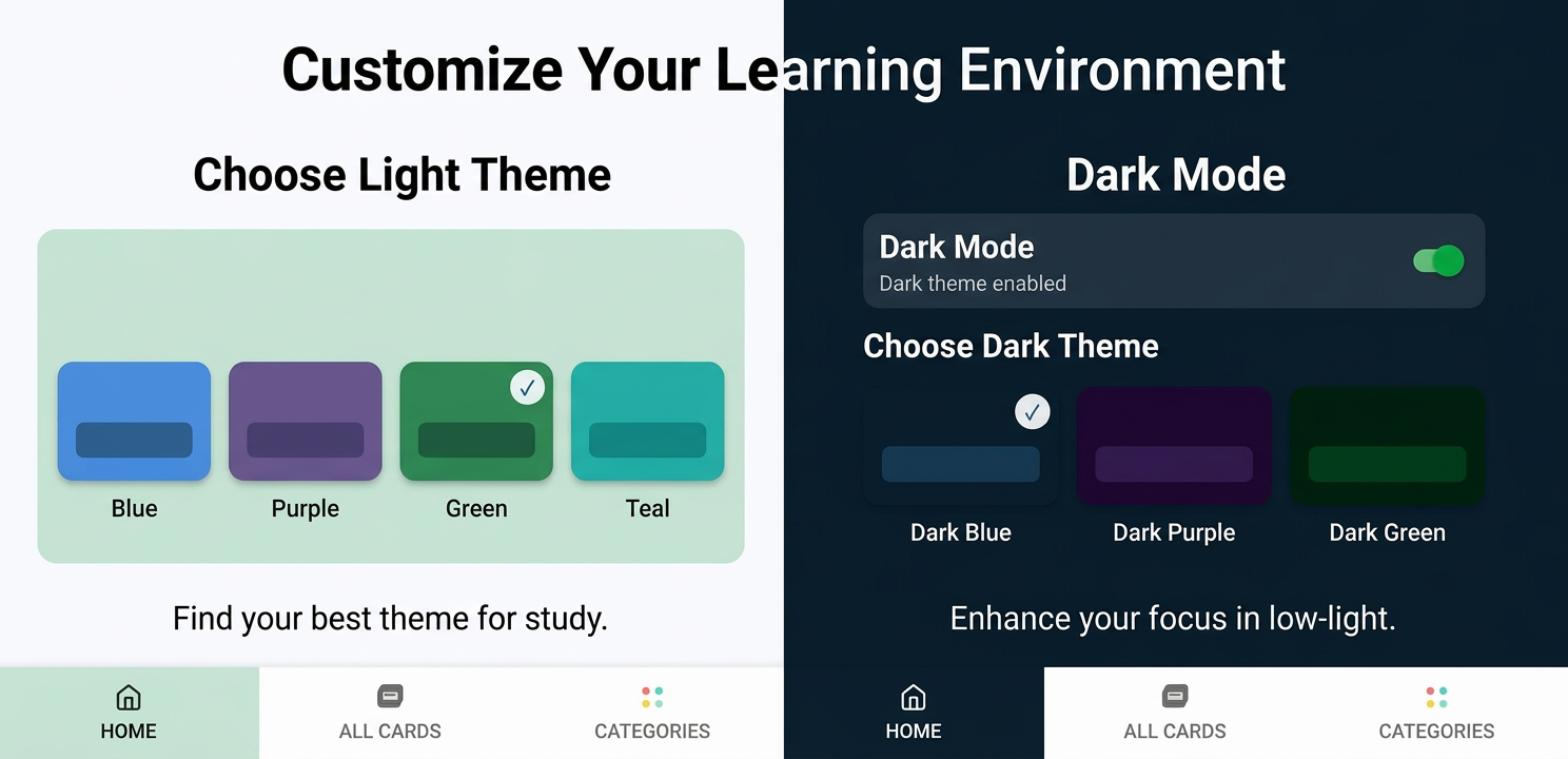 Flashcards - Learning partner gallery image