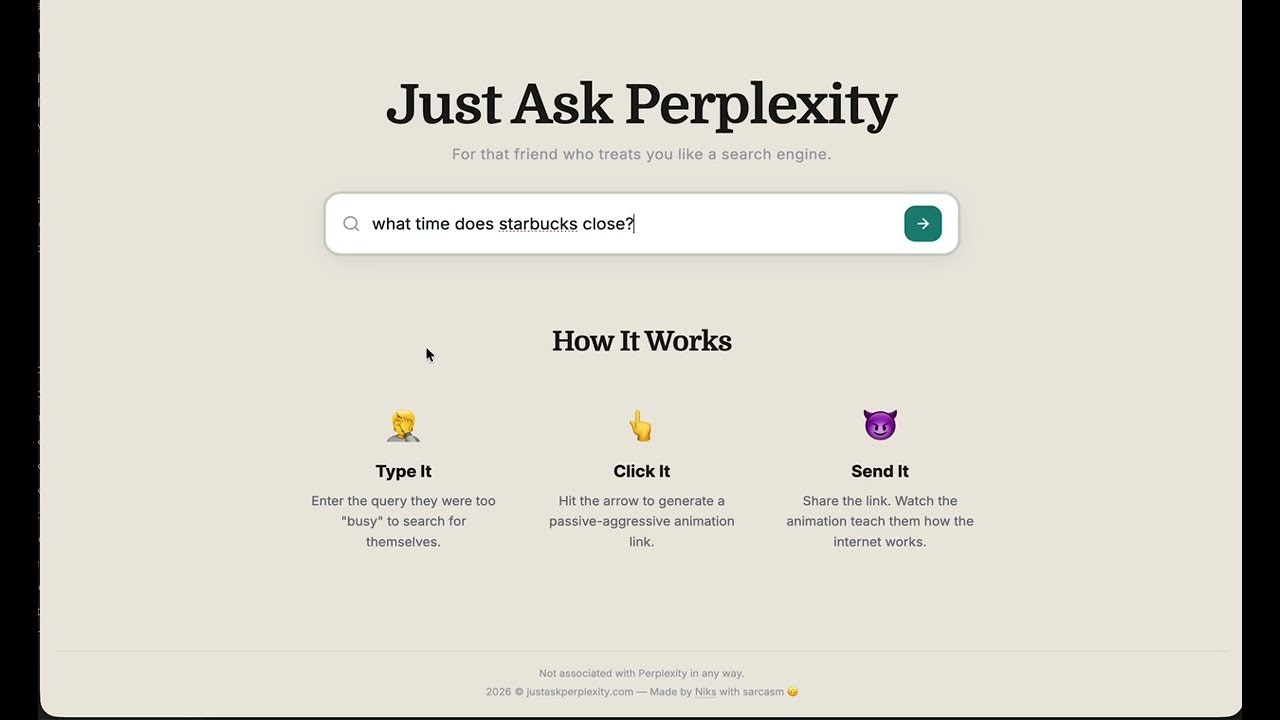 Just Ask Perplexity gallery image