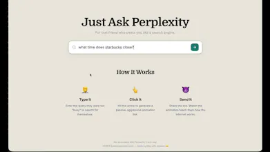 Just Ask Perplexity gallery image