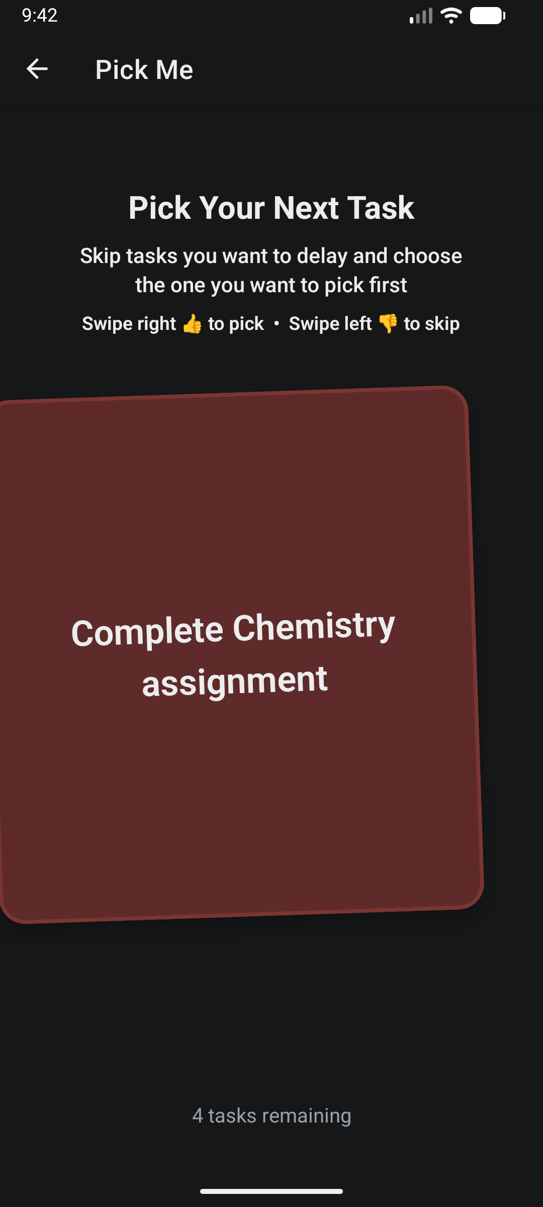Dodo - TODO Mobile App - Screenshot 3 showing product features and functionality