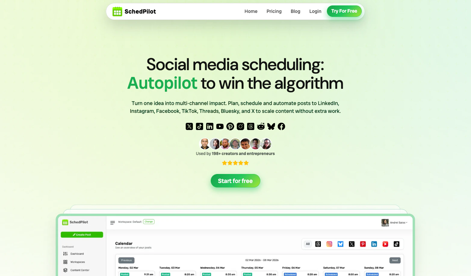 Schedpilot screenshot 1