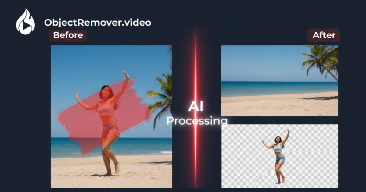 ObjectRemover - Main product screenshot demonstrating key features and user interface