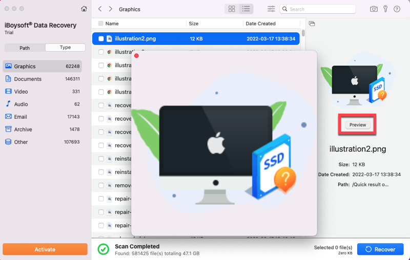 IBOYSOFT Data Recovery voor Mac - Herstel verwijderde of verloren bestanden van elk opslagapparaat op Mac media 5