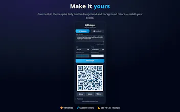 QRForge — QR Code Generator gallery image