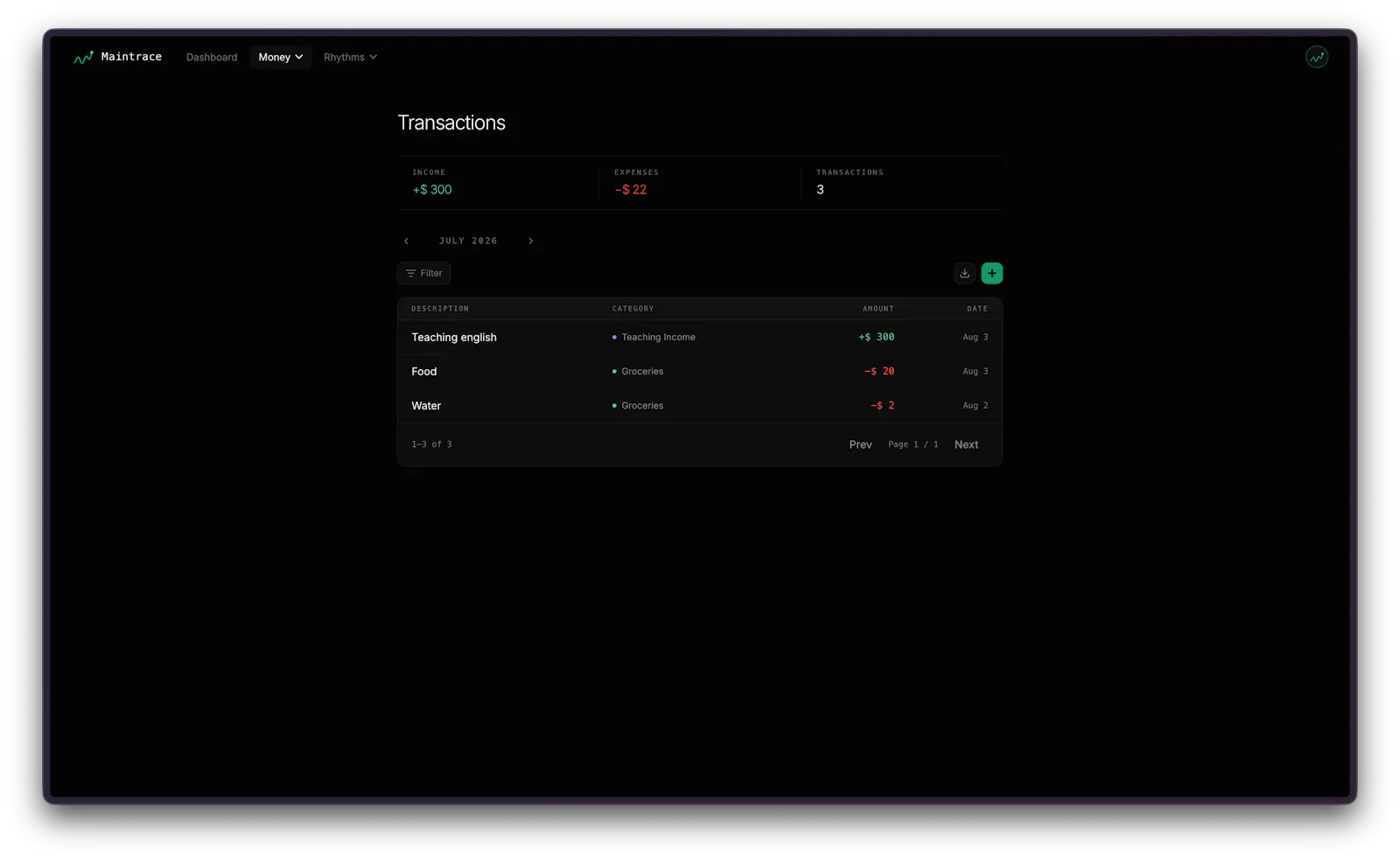 Maintrace screenshot 6